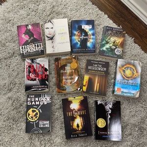 Young Adult Used Books Lot of 11
